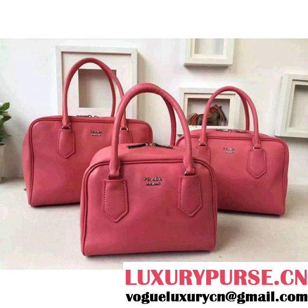 Prada Large Inside Top Handle Bag Rosy+Peach Fall 2015 (2A016-090109 )