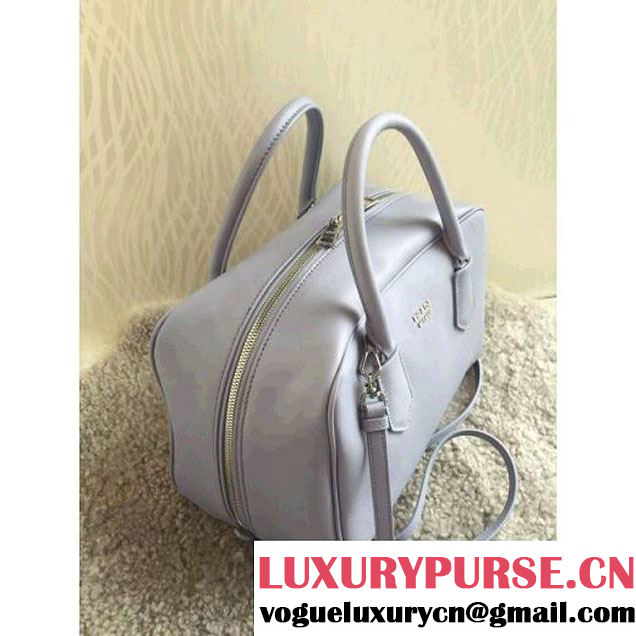 Prada Large Inside Top Handle Bag  Gray+AquamarineFall 2015 (1B015-090110 )