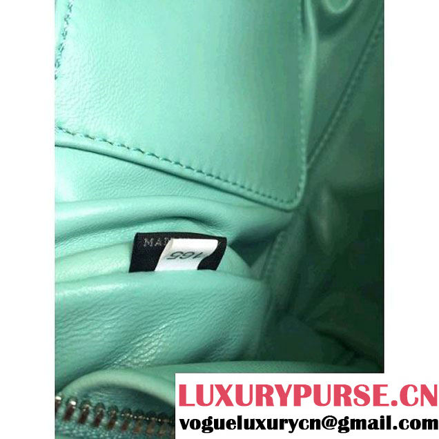 Prada Large Inside Top Handle Bag  Gray+AquamarineFall 2015 (1B015-090110 )