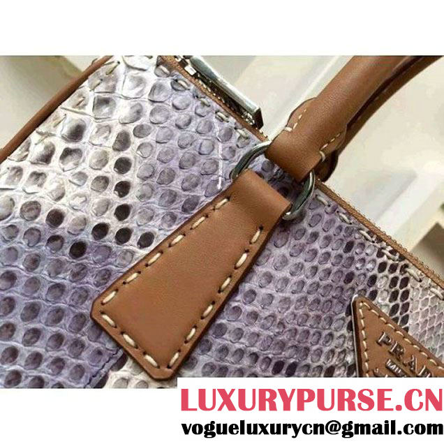 Prada BN2774  Python Leather Tote Bag Purple  (2A016-090710 )
