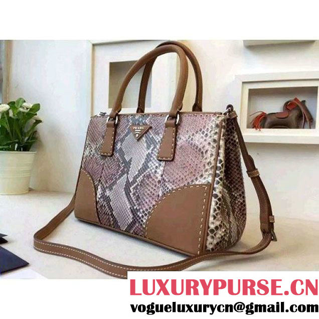 Prada BN2774  Python Leather Tote Bag Red (2A016-090711 )