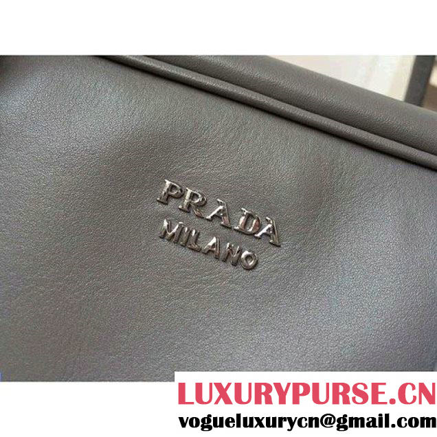 Prada Large Inside Top Handle Bag Marble+Olive Green Fall 2015 (2A016-091518 )