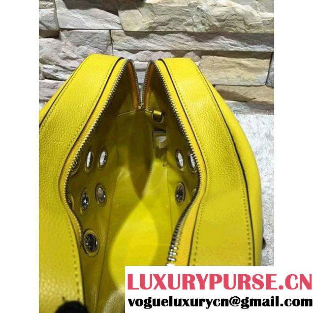 Prada 1BB017 Top Handle Bag Yellow 2016 (2A193-6011501 )