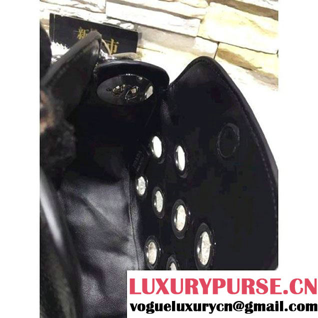Prada 1BA027 Top Handle Bag Black 2016 (2A193-6011506 )