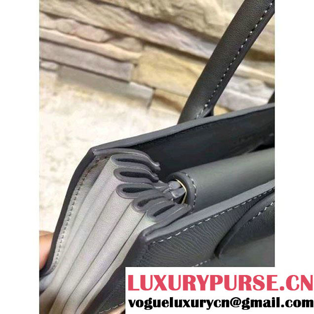 Prada Bibliotèque Calf Leather Bag 1BA050 mercury+chalk 2016 (EUR-6080221 )