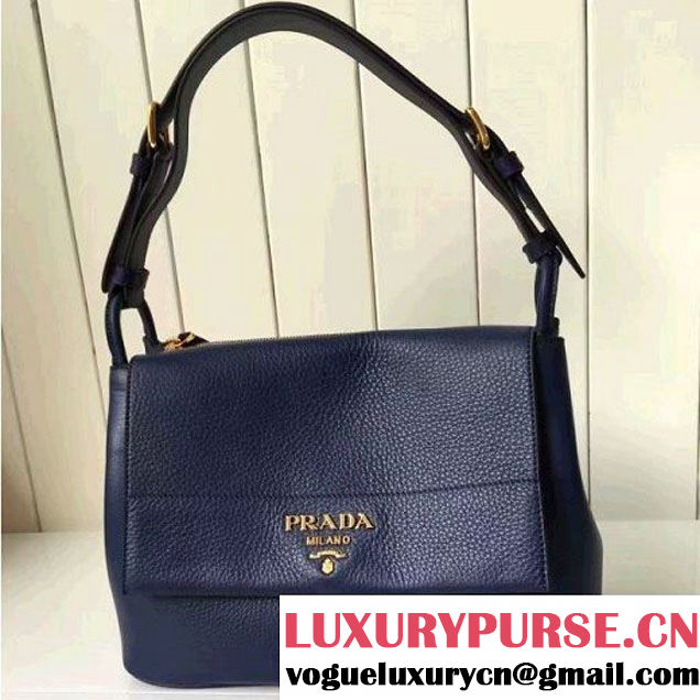 Prada 1BD052 Grained Calf Leather Top Handle Bag 2016 (2A016-6080406 )