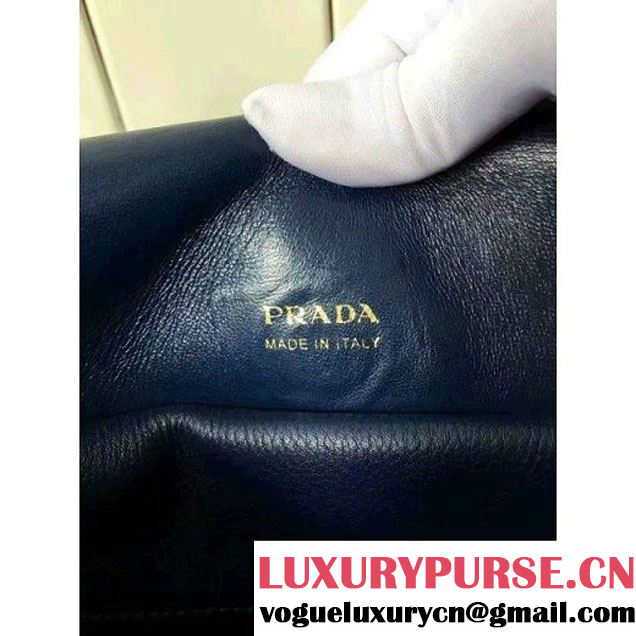 Prada 1BD052 Grained Calf Leather Top Handle Bag 2016 (2A016-6080406 )