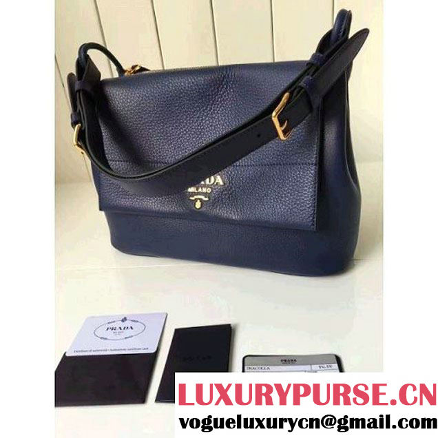 Prada 1BD052 Grained Calf Leather Top Handle Bag 2016 (2A016-6080406 )