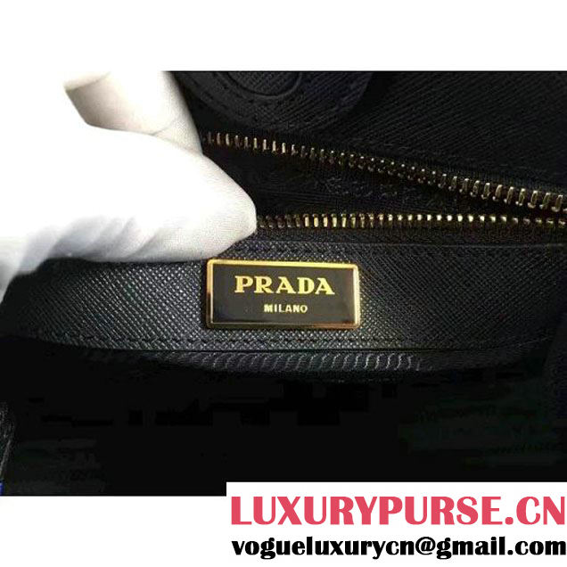 Prada Quilt Quilted Fabric Top Handle Bag 1BA100 Deep Blue 2017 (2A016-7021317 )