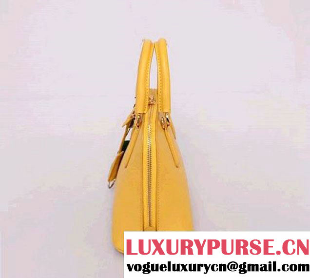 Prada Saffiano Leather Tote Bag PR0838 Yellow  