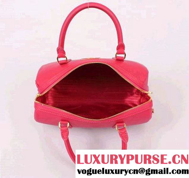 PRADA Saffiano Leather Two Handle Bag PR0823 Peach  