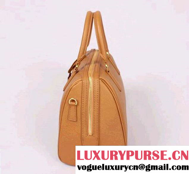 PRADA Saffiano Leather Two Handle Bag PR0823 Apricot  