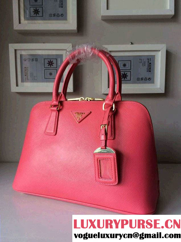 Prada Saffiano Leather Top Handle Tote Bag BN0838/BN0837/BN0812 Peach