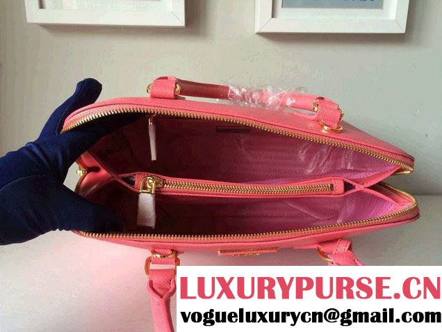 Prada Saffiano Leather Top Handle Tote Bag BN0838/BN0837/BN0812 Peach