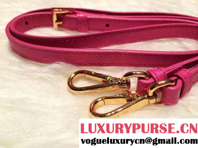 Prada Saffiano Leather Top Handle Tote Bag BN0838/BN0837/BN0812 Fuchsia