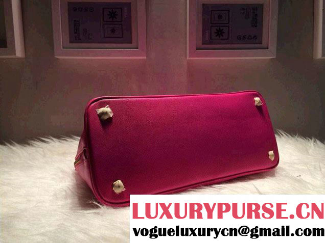 Prada Saffiano Leather Top Handle Tote Bag BN0838/BN0837/BN0812 Fuchsia