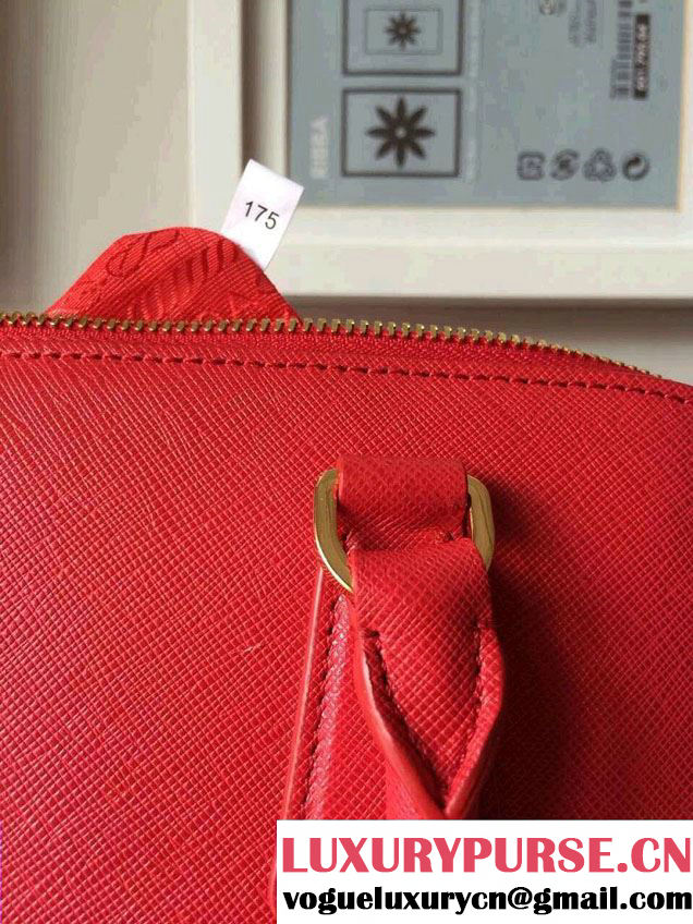 Prada Saffiano Leather Top Handle Tote Bag BN0838/BN0837/BN0812 Red