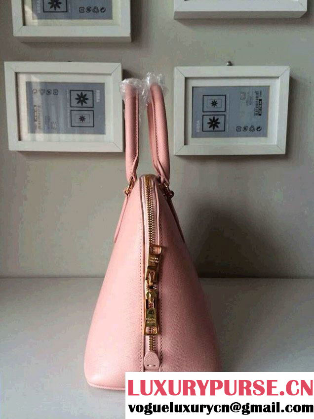 Prada Saffiano Leather Top Handle Tote Bag BN0838/BN0837/BN0812 Nude Pink