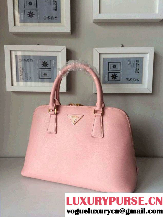 Prada Saffiano Leather Top Handle Tote Bag BN0838/BN0837/BN0812 Nude Pink