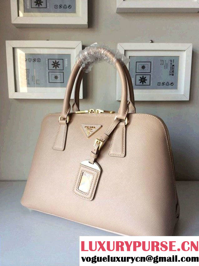 Prada Saffiano Leather Top Handle Tote Bag BN0838/BN0837/BN0812 Beige