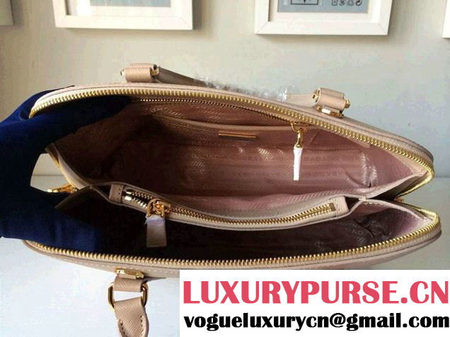 Prada Saffiano Leather Top Handle Tote Bag BN0838/BN0837/BN0812 Beige