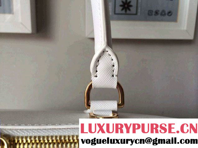 Prada Saffiano Leather Top Handle Tote Bag BN0838/BN0837/BN0812 White