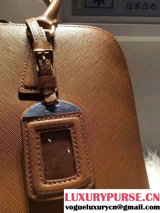 Prada Saffiano Leather Top Handle Tote Bag BN0838/BN0837/BN0812 Khaki