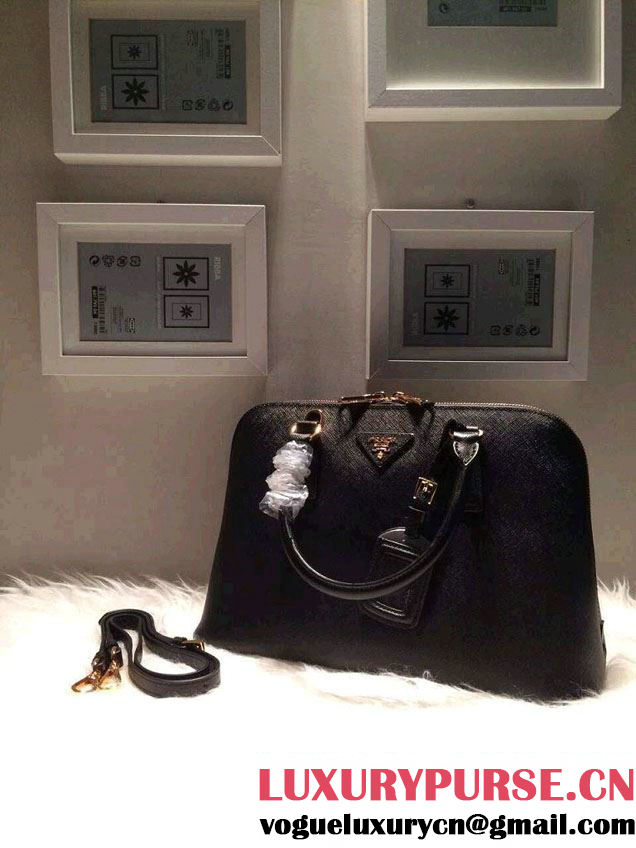 Prada Saffiano Leather Top Handle Tote Bag BN0838/BN0837/BN0812 Black