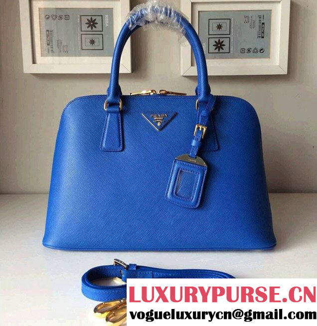 Prada Saffiano Leather Top Handle Tote Bag BN0838/BN0837/BN0812 Blue