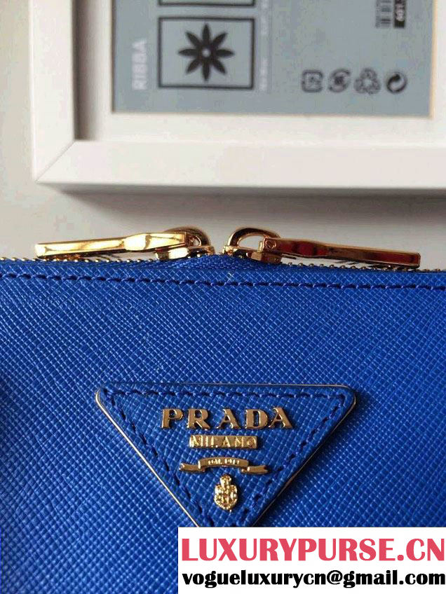 Prada Saffiano Leather Top Handle Tote Bag BN0838/BN0837/BN0812 Blue