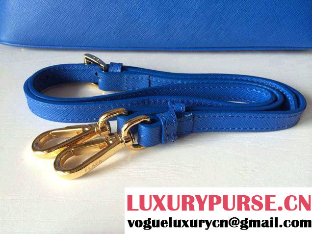 Prada Saffiano Leather Top Handle Tote Bag BN0838/BN0837/BN0812 Blue