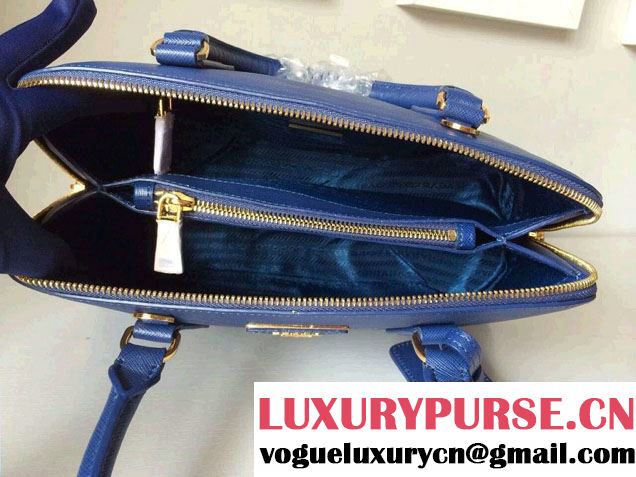 Prada Saffiano Leather Top Handle Tote Bag BN0838/BN0837/BN0812 Royal Blue