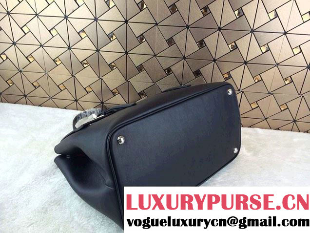Prada Saffiano Cuir Leather Briefcase Flap Bag BN2789 Black Fall 2014