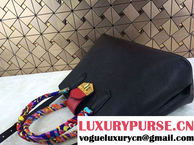 Prada BN2755 Saffiano Cuir Leather Tote Bag Black 2014