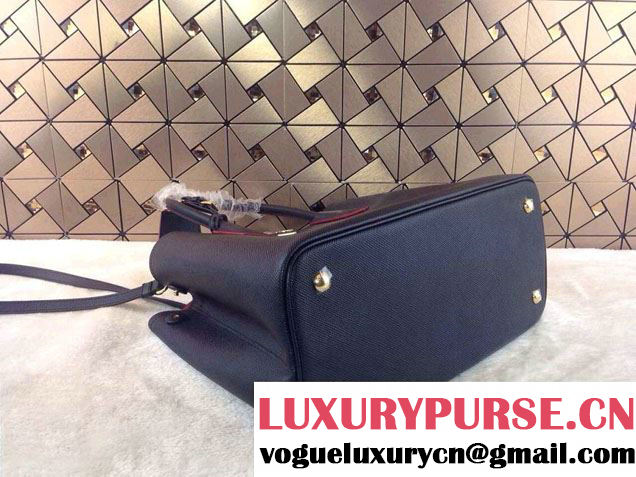 Prada Saffiano Cuir Leather Tote Bag B2756T Black 2014