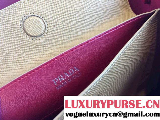 Prada Saffiano Cuir Leather Tote Bag BN2820 Camel 2014