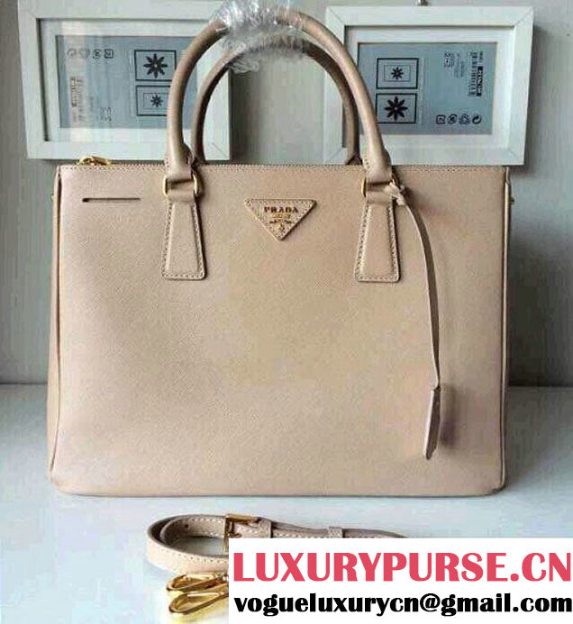 Prada Saffiano Cuir Leather Tote Bag BN2361/BN1801/BN2274 Beige