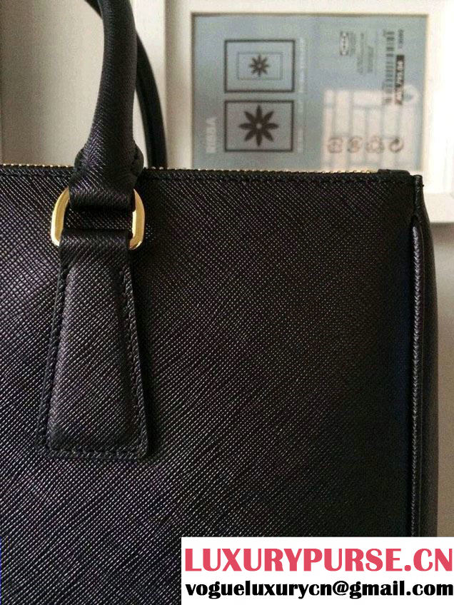 Prada Saffiano Cuir Leather Tote Bag BN2361/BN1801/BN2274 Black