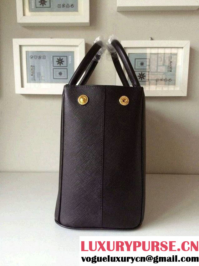 Prada Saffiano Cuir Leather Tote Bag BN2361/BN1801/BN2274 Black