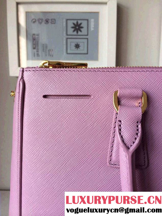 Prada Saffiano Cuir Leather Tote Bag BN2361/BN1801/BN2274 Lilac