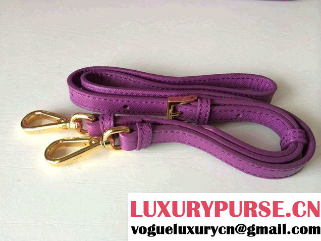 Prada Saffiano Cuir Leather Tote Bag BN2361/BN1801/BN2274 Purple
