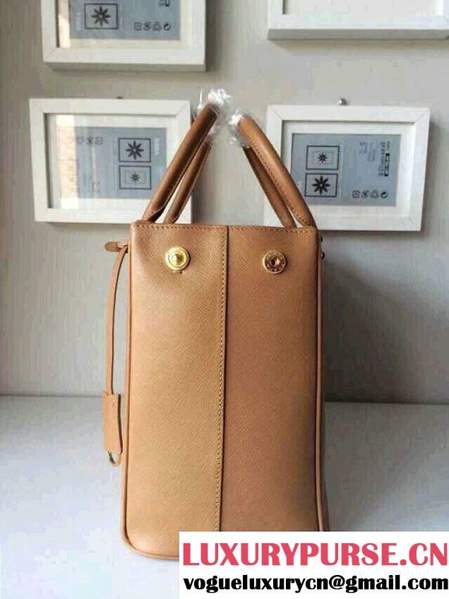 Prada Saffiano Cuir Leather Tote Bag BN2361/BN1801/BN2274 Khaki