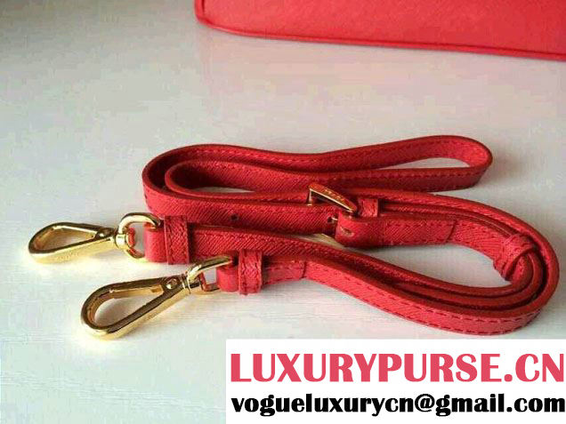 Prada Saffiano Cuir Leather Tote Bag BN2361/BN1801/BN2274 Red