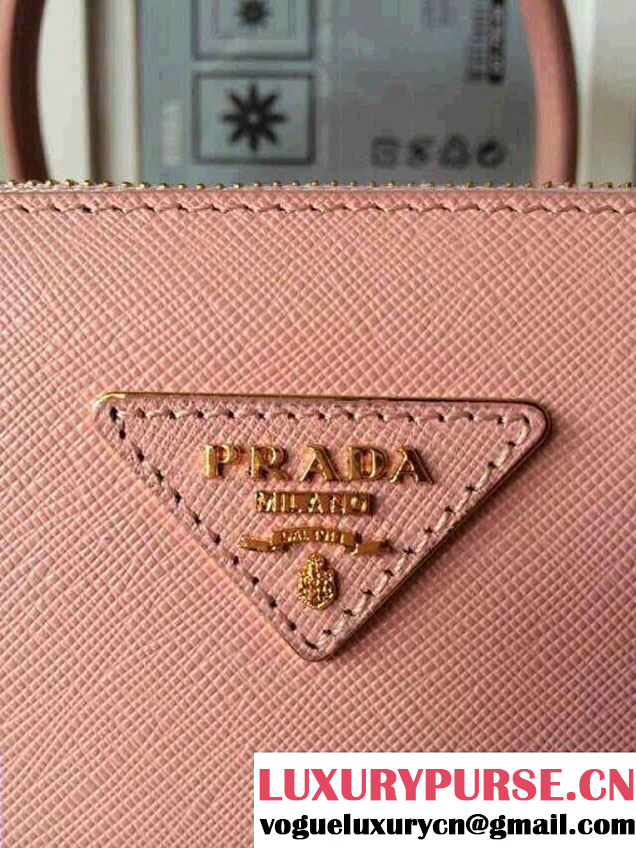 Prada Saffiano Cuir Leather Tote Bag BN2361/BN1801/BN2274 Nude Pink