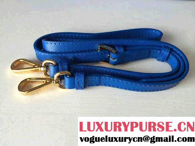 Prada Saffiano Cuir Leather Tote Bag BN2361/BN1801/BN2274 Blue
