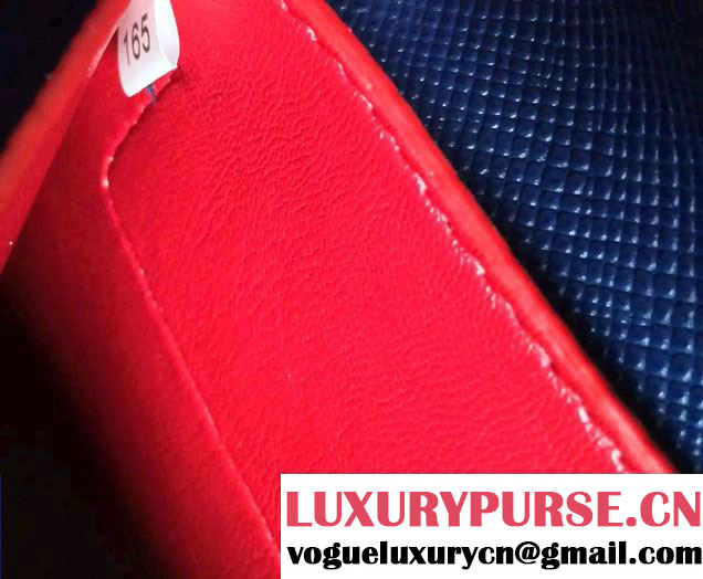 Prada Saffiano Cuir Leather Tote Small Bag BN2775 Royal Blue 2015