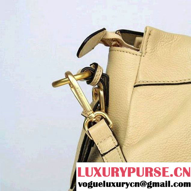 Prada Calfskin Top Handle Bag PR8803 Apricot  