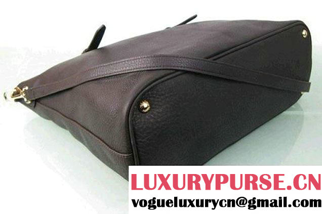 Prada BN1902 Original Calf Leather Tote Bag Brown  