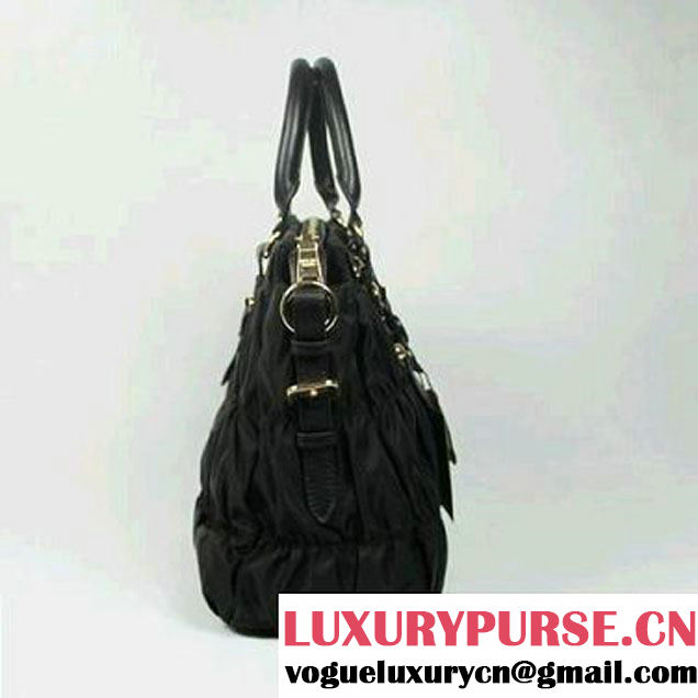 Replica Prada Tessuto Gauffre Tote Bag 1336 Brown  