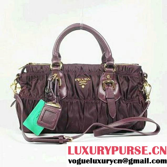 Replica Prada Tessuto Gauffre Tote Bag 1047 Bordeaux